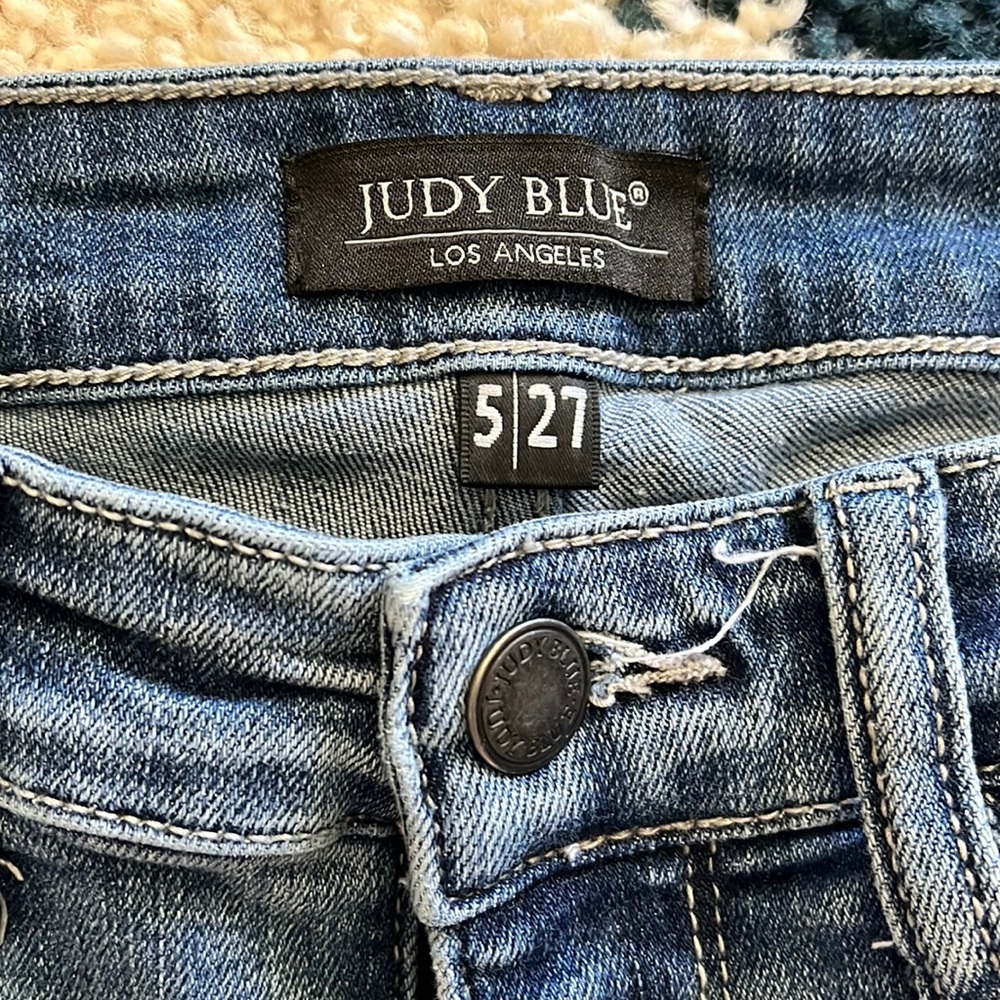 A little stretched, very good condition.